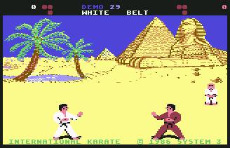 Pantallazo de International Karate 2 para Commodore 64