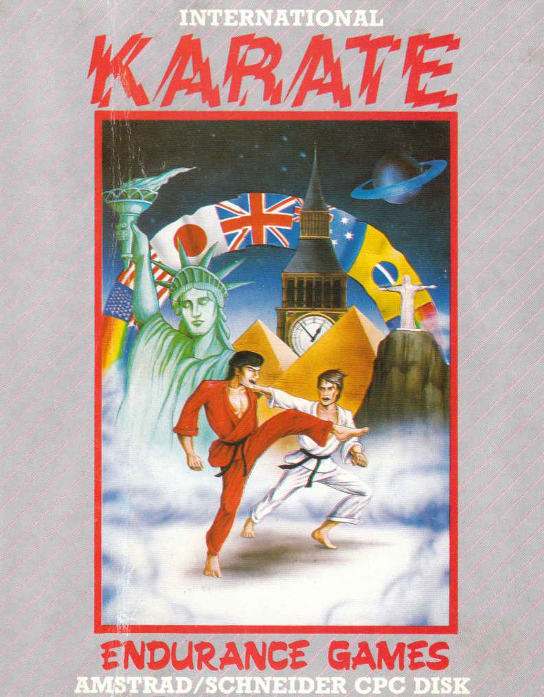 Caratula de International Karate para Amstrad CPC