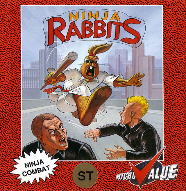 Caratula de International Ninja Rabbits para Atari ST