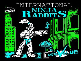 Pantallazo de International Ninja Rabbits para Amstrad CPC