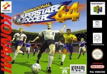 Caratula de International Superstar Soccer 64 para Nintendo 64