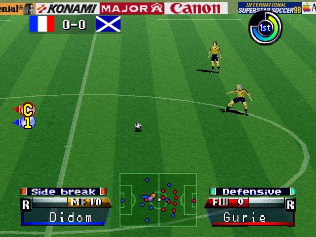 Pantallazo de International Superstar Soccer '98 para Nintendo 64
