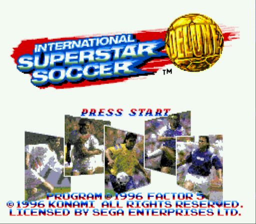 Pantallazo de International Superstar Soccer Deluxe para Sega Megadrive