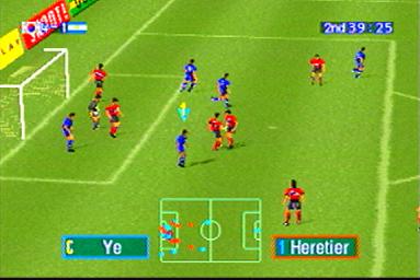 Pantallazo de International Superstar Soccer Pro para PlayStation