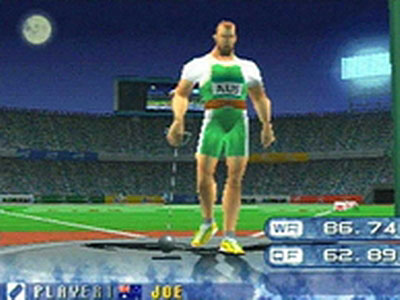 Pantallazo de International Track & Field 2000 para Nintendo 64