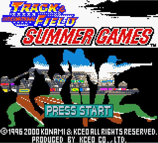 Pantallazo de International Track and Field Summer Games para Game Boy Color