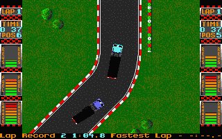 Pantallazo de International Truck Racing para Atari ST