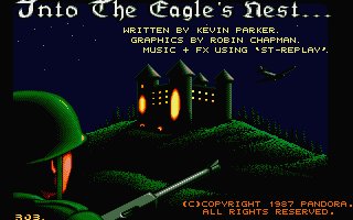 Pantallazo de Into the Eagle's Nest para Atari ST
