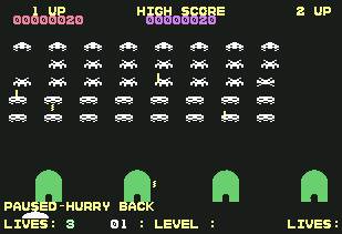 Pantallazo de Invaders 64 para Commodore 64