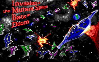Pantallazo de Invasion of the Mutant Space Bats of Doom para PC