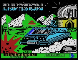 Pantallazo de Invasion para MSX