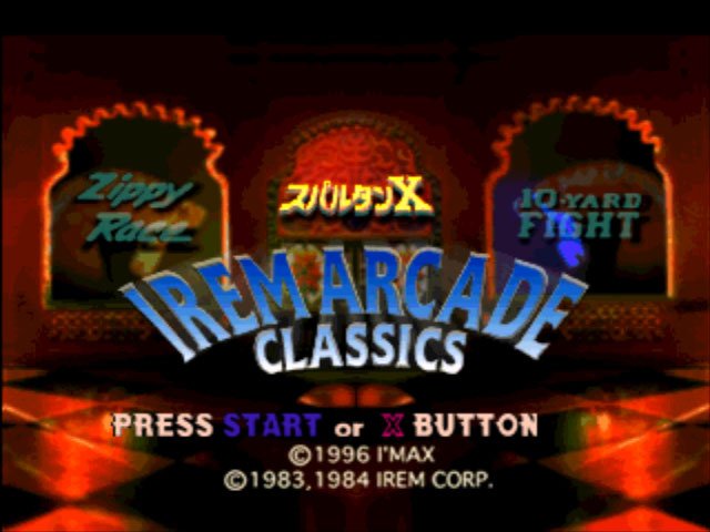 Pantallazo de Irem Arcade Classics para PlayStation