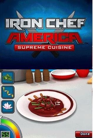 Pantallazo de Iron Chef America: Supreme Cuisine para Nintendo DS