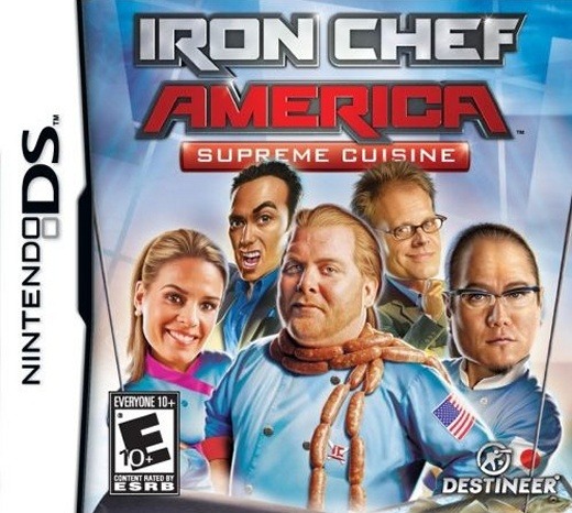Caratula de Iron Chef America: Supreme Cuisine para Nintendo DS
