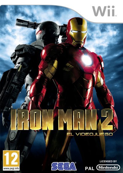 Caratula de Iron Man 2 para Wii