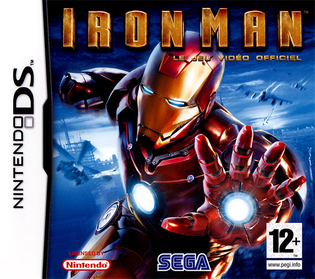 Caratula de Iron Man para Nintendo DS