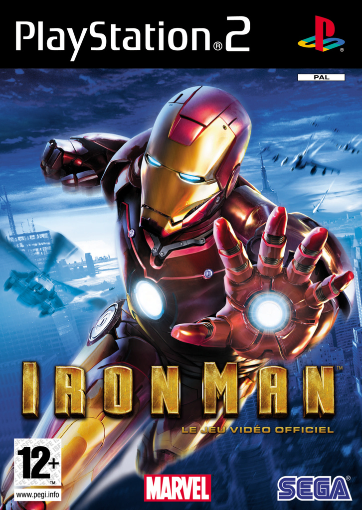 Caratula de Iron Man para PlayStation 2