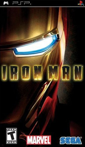 Caratula de Iron Man para PSP