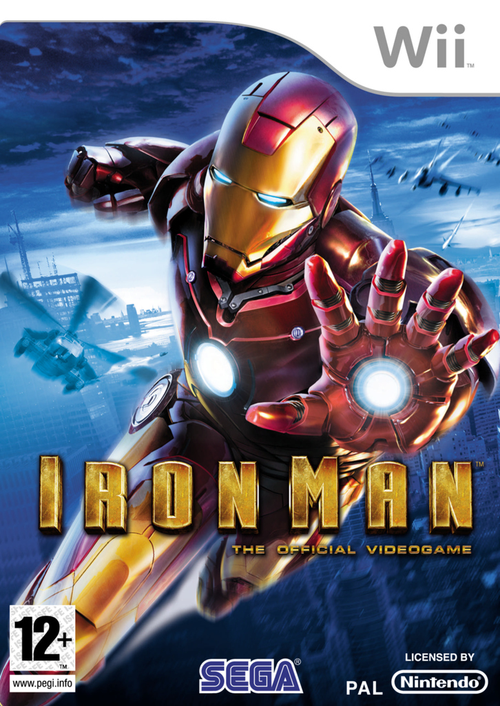 Caratula de Iron Man para Wii