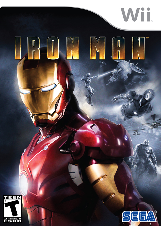 Caratula de Iron Man para Wii