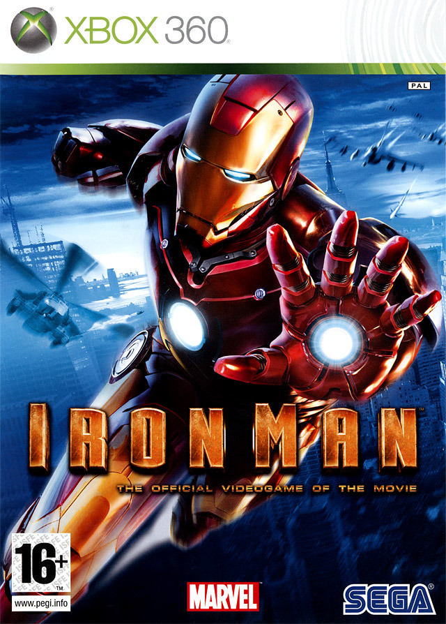 Caratula de Iron Man para Xbox 360