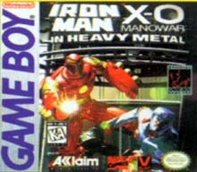 Caratula de Iron Man/X-O Manowar in Heavy Metal para Game Boy