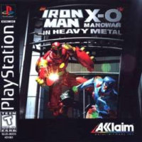 Caratula de Iron Man/X-O Manowar in Heavy Metal para PlayStation