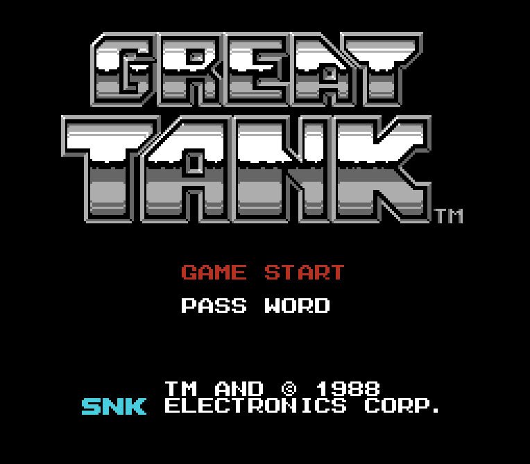 Pantallazo de Iron Tank para Nintendo (NES)