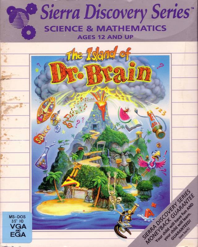 Caratula de Island of Dr. Brain para PC