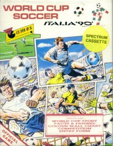 Caratula de Italia '90 - World Cup Soccer para Spectrum
