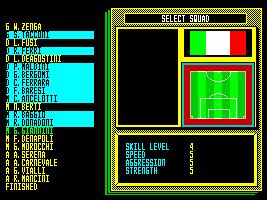 Pantallazo de Italy 1990 - Winners Edition para Spectrum