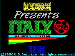 Pantallazo de Italy 1990 - Winners Edition para Spectrum