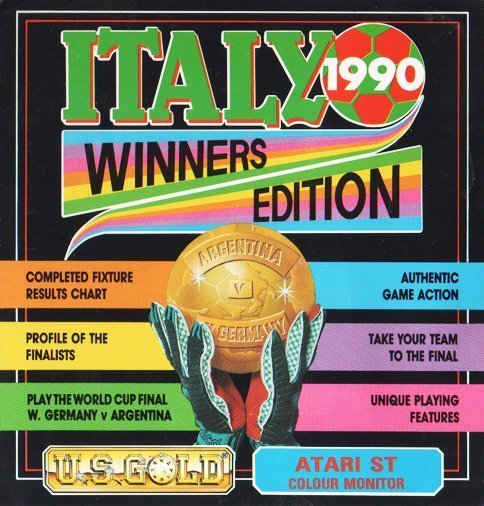 Caratula de Italy 1990 Winners Edition para Atari ST
