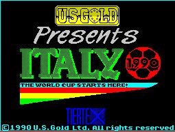 Pantallazo de Italy 1990 para Spectrum