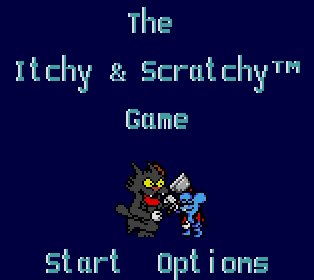 Pantallazo de Itchy & Scratchy Game, The para Gamegear