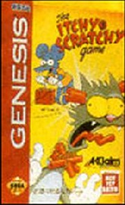 Caratula de Itchy and Scratchy Game, The para Sega Megadrive