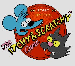 Pantallazo de Itchy and Scratchy Game, The para Sega Megadrive