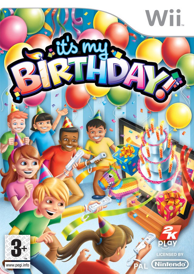 Caratula de Its my Birthday! para Wii