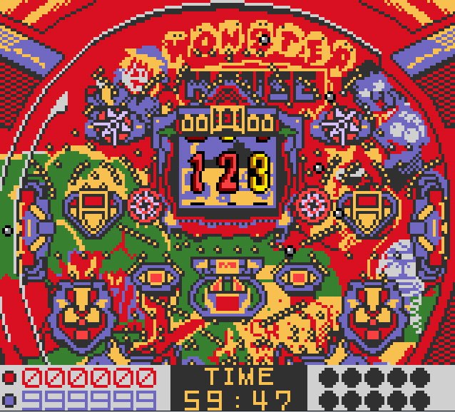 Pantallazo de Itsudemo Pachinko GB: CR Monster House para Game Boy Color