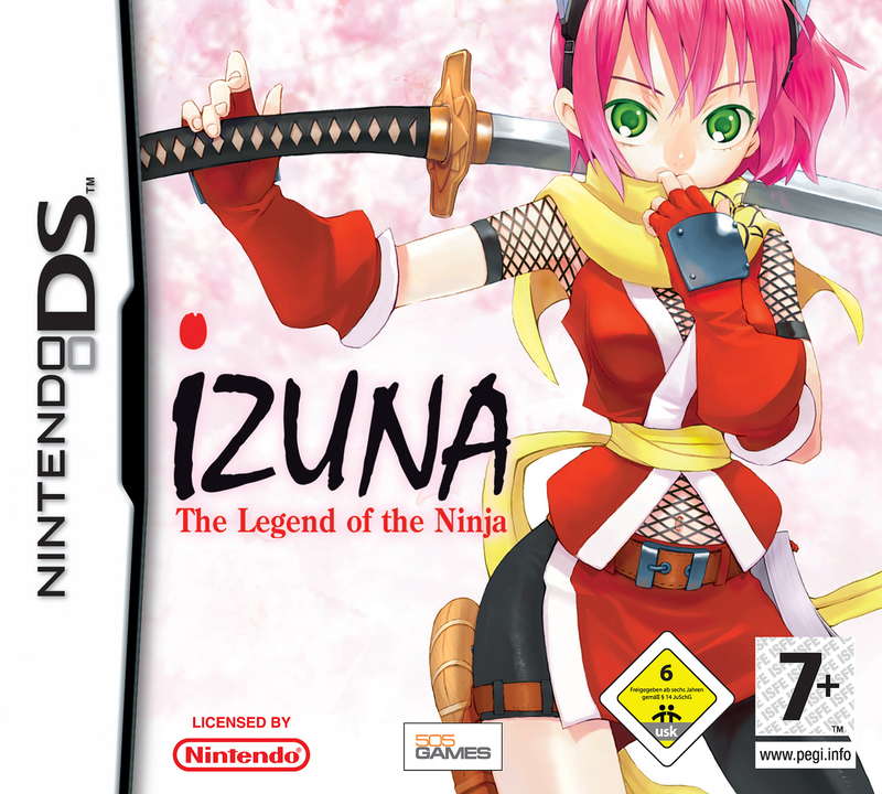 Caratula de Izuna: Legend of the Unemployed Ninja para Nintendo DS
