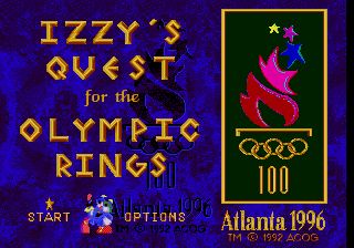 Pantallazo de Izzy's Quest for the Olympic Rings para Sega Megadrive