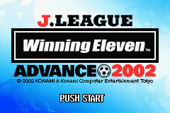 Pantallazo de J-League Winning Eleven Advance 2002 (Japonés) para Game Boy Advance