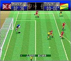 Pantallazo de J.League Excite Stage '96 (Japonés) para Super Nintendo