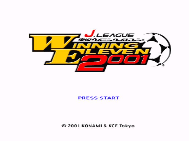 Pantallazo de J.League Jikkyou Winning Eleven 2001 para PlayStation