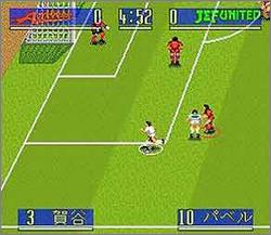 Pantallazo de J.League Soccer Prime Goal (Japonés) para Super Nintendo