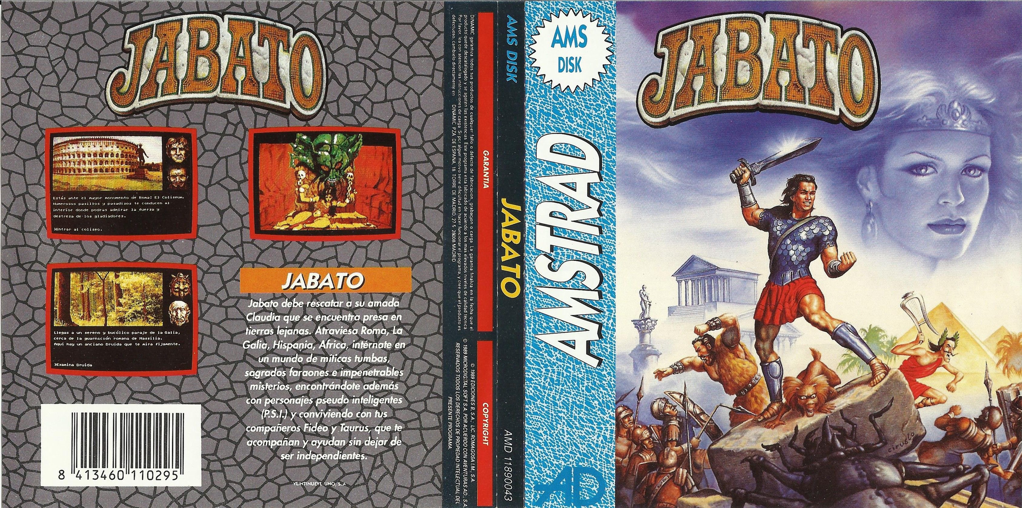 Caratula de Jabato para Amstrad CPC