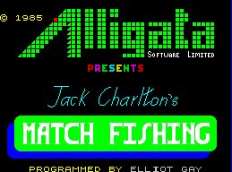 Pantallazo de Jack Charlton's Match Fishing para Spectrum