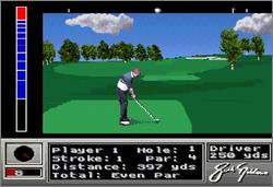Pantallazo de Jack Nicklaus Golf para Super Nintendo