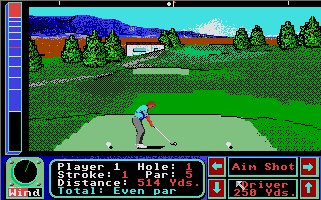 Pantallazo de Jack Nicklaus Greatest 18 Holes of Championship Golf para Atari ST