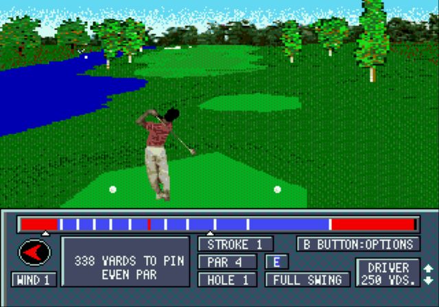 Pantallazo de Jack Nicklaus' Power Challenge Golf para Sega Megadrive